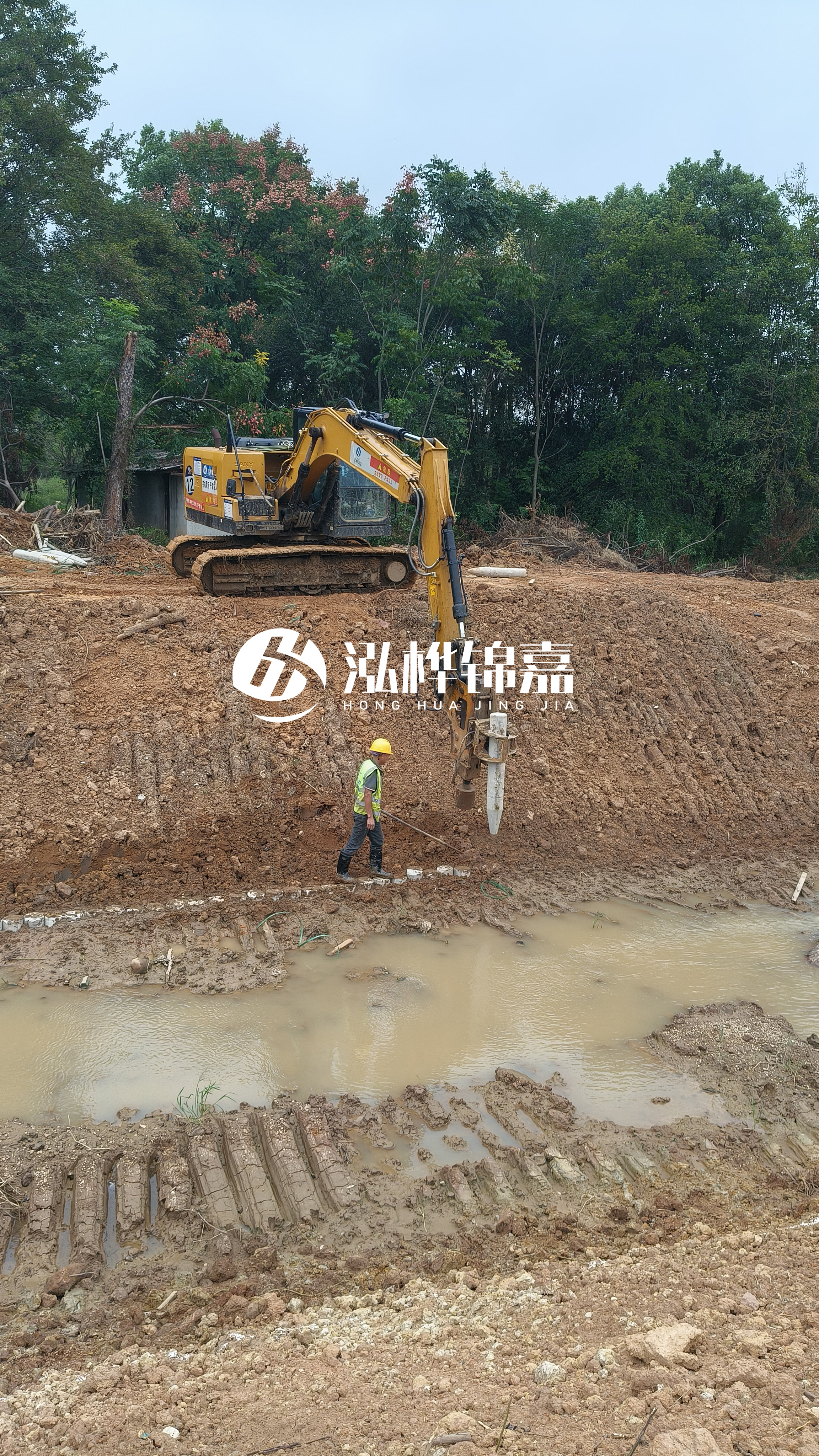 水泥樁包工包料泓樺錦嘉 - 仿木樁施工包工包料價(jià)格怎么算